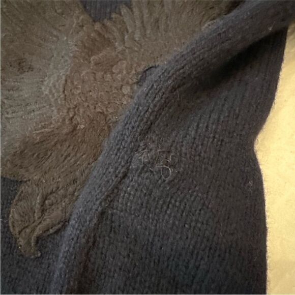 Gucci mens sweater bird wool cashmere blend-AA10 - Picture 6 of 16